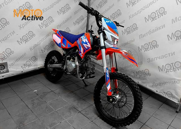 Питбайк APOLLO RFZ START 125X-LЕ 17х14 ( Оранжевый/ORANGE)