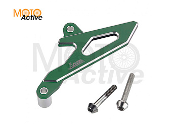 Защита передней звезды ACCEL KLX140/150 08-20 зеленый