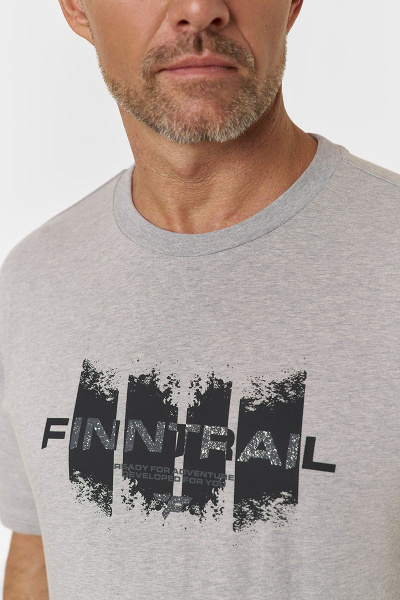 Футболка FINNTRAIL Logo 6721 Grey