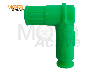 Колпачок свечной, силикон зеленый