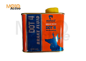 Тормозная жидкость NOMAD DOT-4 - 500 мл.