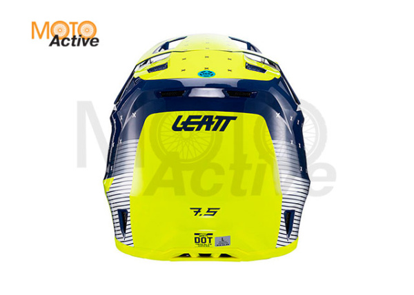 Кроссовый шлем с очками Leatt 7.5 V24 Bluel