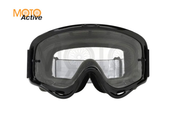 Очки для мотокросса OAKLEY O-Frame Solid черные глянцевые / прозрачная
