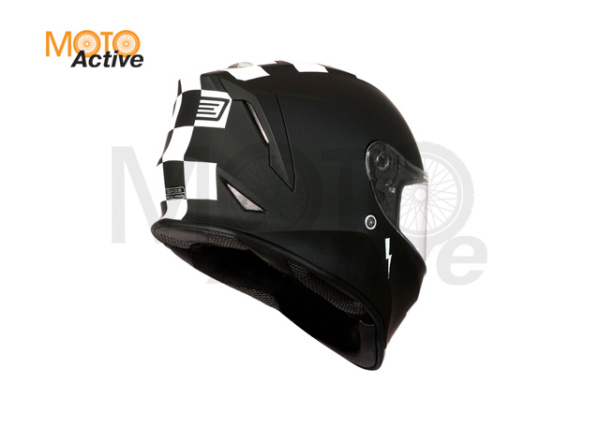 Шлем (интеграл) Origine Dinamo Contest, белый/черный матовый