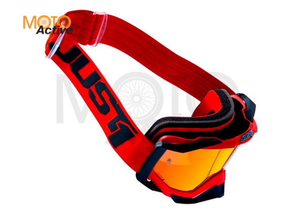 Очки для мотокросса JUST1 IRIS 2.0 (Hi-Vis оранжевый)