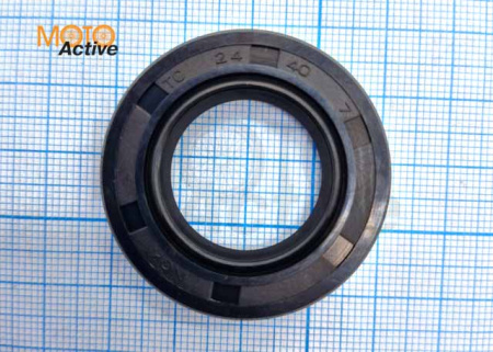 Сальник 24х40х7 коленвала Honda DIO, TB50 "HND"