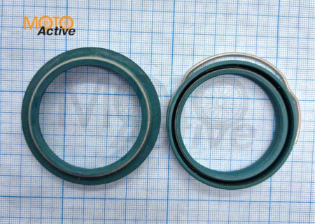 Комплект сальник пыльник переднего амортизатора SKF HD 48 mm для KAYABA/OHLINS (KITG-48K-HD)