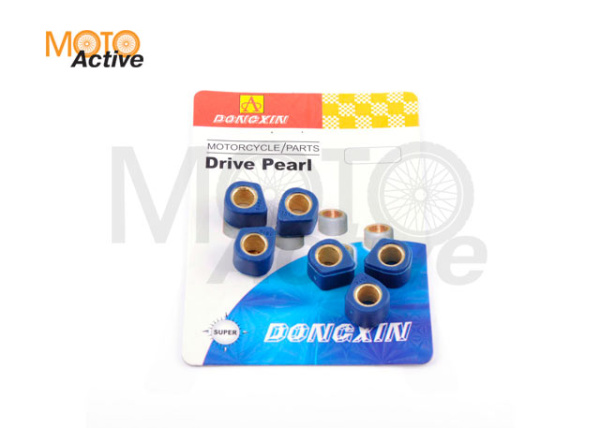 Ролики вариатора (тюнинг) Yamaha 15*12 6,5г (синие) "DONGXIN"