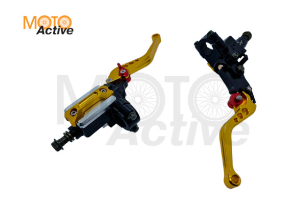 Машинки тормозные (ГТЦ) универсальные (комплект, радиальные, тюнинг) (mod:1, желтые) "RIDE IT"