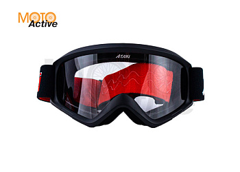 Очки для мотокросса ATAKI HB-319 черные матовые