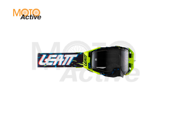 Очки Leatt Velocity 6.5 Lime Light Grey 58%