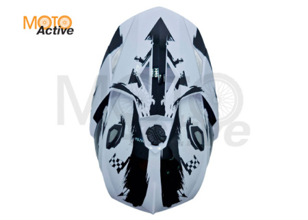 Шлем детский AiM JK802Y White/Black