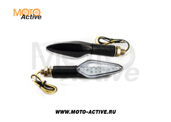 Поворотники светодиодные (компл. 2шт) LED QZ-001