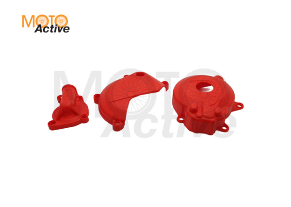 Крышки для защиты двигателя 177MM (NC250) красные OTOM ZS