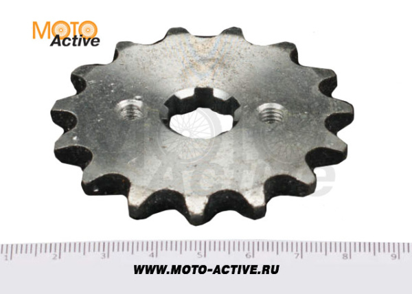 Звезда ведущая (420-15) 17мм сталь