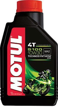 Моторное масло MOTUL 5100 4T SAE 10W-30 1л