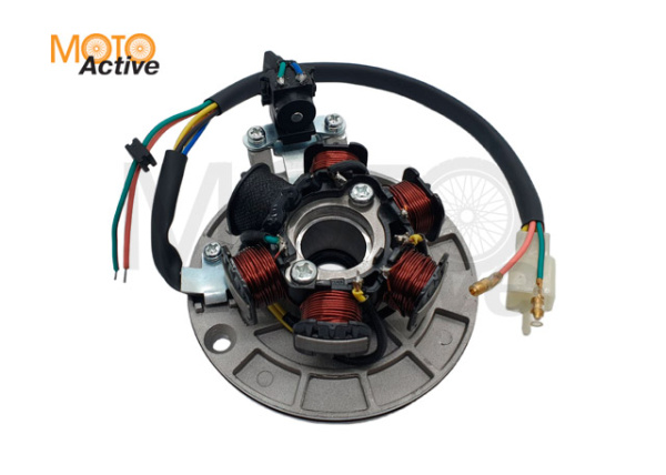 Плата генератора в сборе со статором, 6 катушек (ген. без обг. муфт.)