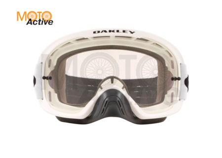 Очки для мотокросса OAKLEY O-Frame 2.0 PRO MX белые матовые / прозрачная