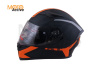 Шлем (интеграл) Ataki JK316 Route, черный/оранжевый матовый