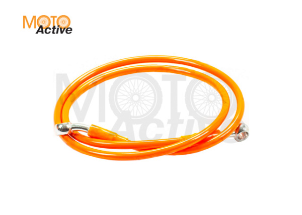 Шланг гидравлический тормозной (армированный) L=1100 d=10мм оранжевый