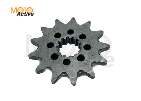 Звезда ведущая (520-13) NC250/NC450 X-TECH сталь 20CrMnTi, с самоочисткой (внутр.13 зуб.)