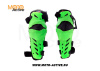 Защита колена шарнирная ATAKI SC-P212 Hi-Viz зеленая/черная