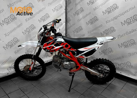 Питбайк KAYO BASIC K125EA 17/14 KRZ (п/автомат, эл. стартер)