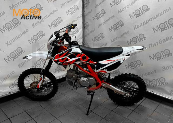 Питбайк KAYO BASIC K125EA 17/14 KRZ (п/автомат, эл. стартер)