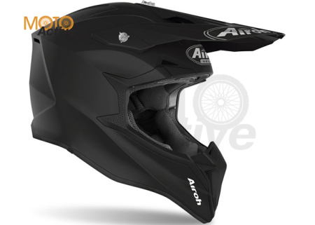 Детский кроссовый шлем Airoh Wraap Youth Black Matt