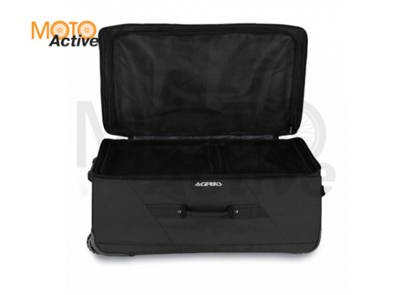 Сумка дорожная на колёсах Acerbis VOYAGER Black/Yellow, (105 L)