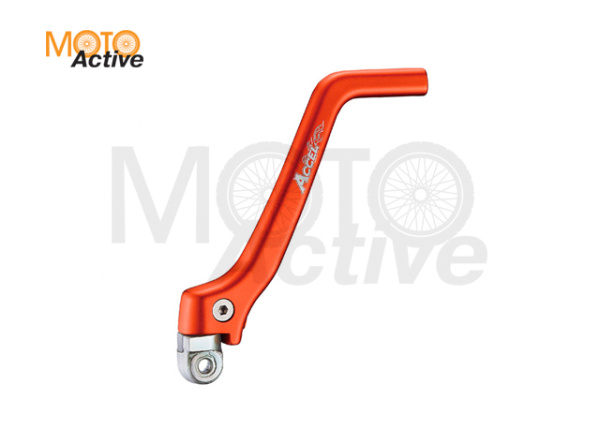 Рычаг кик-стартера ACCEL 85SX03-17, 105SX 04-11; TC85 14-17 оранжевый