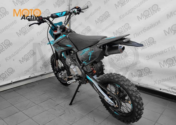 Питбайк Regulmoto SEVEN MEDALIST PRO 17/14 (синий-черный)