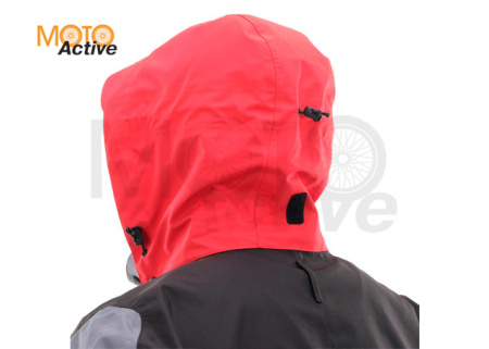 Мембранная куртка QUAD PRO BLACK-RED 2021