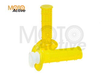 Ручки руля GEL желтые