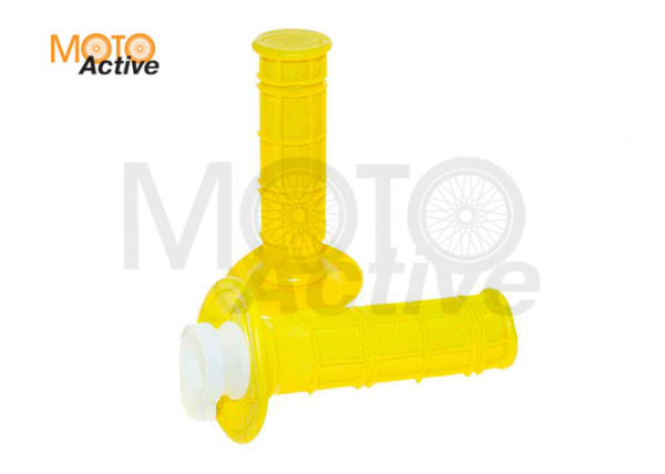 Ручки руля GEL желтые