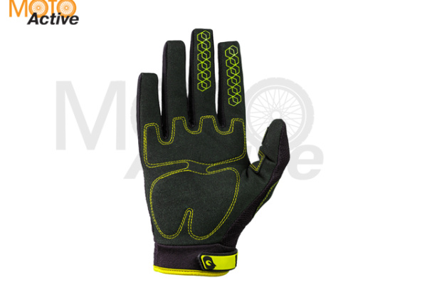 Перчатки эндуро-мотокросс O'NEAL SNIPER ELITE, черный/желтый