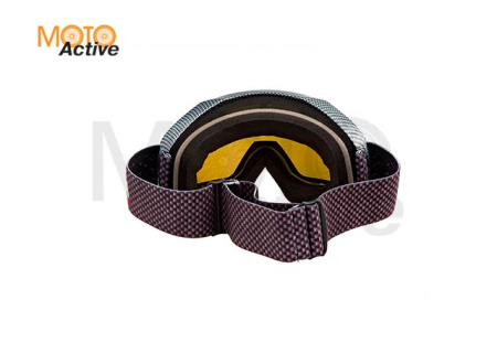 Очки снегоходные с двойной линзой AiM (PRO) 186-102 Carbon Glossy