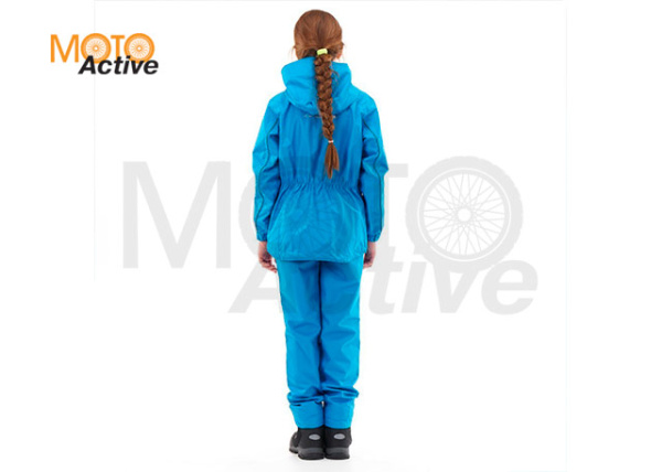 Комплект дождевой (куртка, брюки) EVO FOR TEEN BLUE (мембрана)