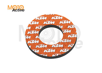 Смягчители грипсов (донаты) ACCEL 5 мм неопрен оранжевый