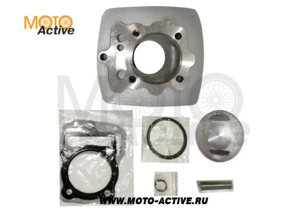 Цилиндро-поршневая группа 4T двиг. CB250 d-67, p-16 (тефлон) 167FMM
