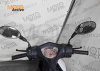 Скутер Regulmoto EAGLE 50 (LJ80QT-3L) колёса R12, Белый/синий