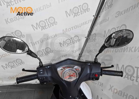 Скутер Regulmoto EAGLE 50 (LJ80QT-3L) колёса R12, Белый/синий