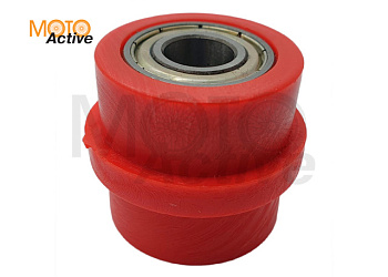 Ролик цепи приводной с направляющей Питбайк