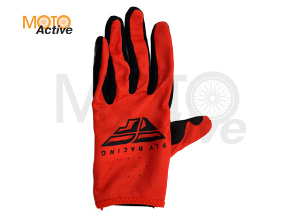 Перчатки FLY RACING LITE , красный/черный