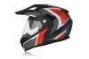 Шлем (мотард) Acerbis FLIP FS-606 Grey/Red