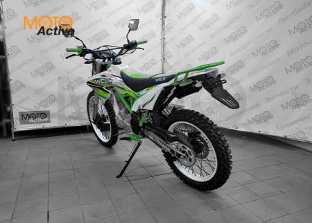 Кроссовый мотоцикл WELS MX250RL (Зеленый)