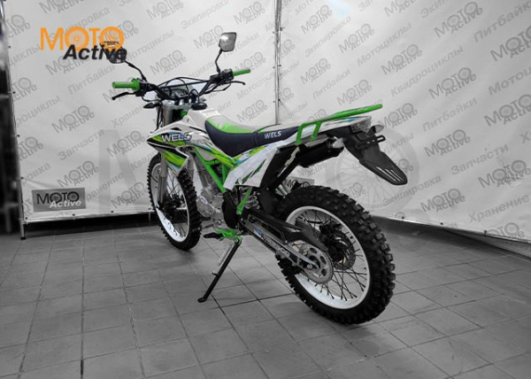 Кроссовый мотоцикл WELS MX250RL (Зеленый)