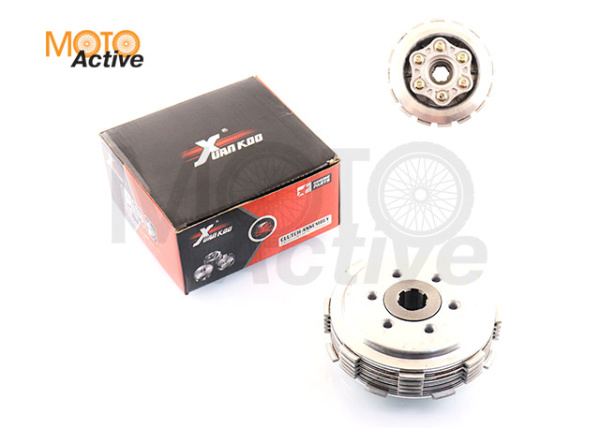 Диски сцепления (в сборе) 4T CG150 (6 болтов) (диски, пружины, столик) (расширенная) "Xuan Koo"