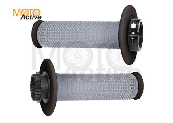 Грипсы кросс Progrip 708-171 черно-серые 7 различных крепежей тросика