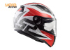 Мотошлем LS2 FF353 Rapid II Grid (бело-красный)